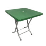 Τραπέζι Πτυσσόμενο 80x80cm Magic (Πράσινο)