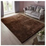 Χαλί Shaggy 3D Καφέ (200x280cm)