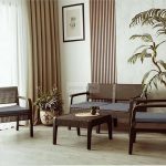 Σετ Καθιστικό Κήπου Latte 4 Τεμαχίων (Καφέ)