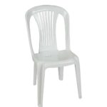Καρέκλα Κήπου Πλαστική Ποσειδών (Λευκό)