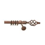 Κουρτινόξυλο Μονό Πτυσσόμενο Με Σχέδιο (5 Χρώματα)