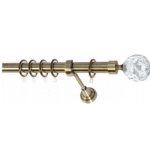 Κουρτινόξυλο Μονό Πτυσσόμενο Ball (5 Χρώματα)