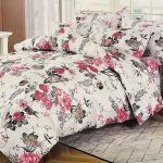 Σετ Παπλωματοθήκης Μονή 3 τεμαχίων (Rose)