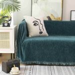 Ριχτάρι Chenille Με Κρόσια C100-5 Βεραμάν (4 Διαστάσεις)