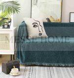 Ριχτάρι Chenille Με Κρόσια C100-5 Βεραμάν (4 Διαστάσεις)