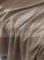 Ριχτάρι Chenille Με Κρόσια C100-9 Cappuccino (4 Διαστάσεις) - Image 5