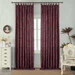 Κουρτίνα Σκίασης με Τρέσα 6025 Μπορντό (270x285cm)