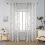 Κουρτίνα Γάζα με Κρίκους 6012 Μπεζ (140x285cm)