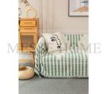 Ριχτάρι Chenille Με Κρόσια C4-5 Πράσινο (3 Διαστάσεις) - Image 2