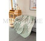 Ριχτάρι Chenille Με Κρόσια C4-5 Πράσινο (3 Διαστάσεις) - Image 3