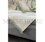 Ριχτάρι Chenille Με Κρόσια C8-5 Πράσινο (4 Διαστάσεις) - Image 4