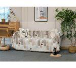 Ριχτάρι Chenille Με Κρόσια C9-4 Μπεζ-Καφέ (4 Διαστάσεις)