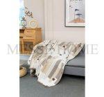 Ριχτάρι Chenille Με Κρόσια C9-4 Μπεζ-Καφέ (4 Διαστάσεις) - Image 3