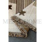 Ριχτάρι Chenille Με Κρόσια C9-4 Μπεζ-Καφέ (4 Διαστάσεις) - Image 4