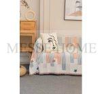 Ριχτάρι Chenille Με Κρόσια C9-7 Μπλε-Πορτοκαλί (4 Διαστάσεις) - Image 4