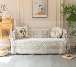 Ριχτάρι Chenille Με Κρόσια C3-11 Γκρι (4 Διαστάσεις)