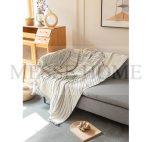 Ριχτάρι Chenille Με Κρόσια C3-11 Γκρι (4 Διαστάσεις) - Image 3