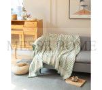 Ριχτάρι Chenille Με Κρόσια C3-5 Πράσινο (4 Διαστάσεις) - Image 3