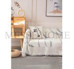 Ριχτάρι Chenille Με Κρόσια C8-11 Γκρι (4 Διαστάσεις) - Image 2