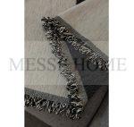 Ριχτάρι Chenille Με Κρόσια C8-12 Μαύρο (4 Διαστάσεις) - Image 5