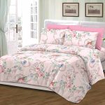 Σετ Σεντόνια Υπέρδιπλα Με Λουλούδια (6 Τεμαχίων)