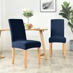 Ελαστικό Κάλυμμα Καρέκλας Μπλε Ναυτικό