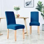 Ελαστικό Κάλυμμα Καρέκλας Μπλε