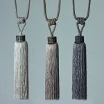 Δέστρα Κουρτίνας JZQ Με Φούντα & Στράς (6 Χρώματα)