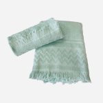 Πετσέτα Ανάγλυφη Με Κρόσια Βεραμάν (2 Διαστάσεις)