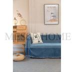 Ριχτάρι Chenille Με Κρόσια C10-20 Μπλε (4 Διαστάσεις) - Image 2