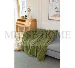 Ριχτάρι Chenille Με Κρόσια C10-5 Λαδί (4 Διαστάσεις) - Image 4