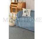 Ριχτάρι Chenille Με Κρόσια C10-16 Σιέλ (4 Διαστάσεις) - Image 2