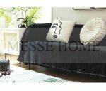 Ριχτάρι Chenille Με Κρόσια C100-18 Μαύρο (4 Διαστάσεις) - Image 3