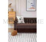 Ριχτάρι Chenille Με Κρόσια C100-4 Καφέ (4 Διαστάσεις) - Image 2