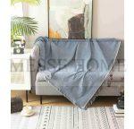 Ριχτάρι Chenille Με Κρόσια C100-7 Σιέλ (4 Διαστάσεις) - Image 3