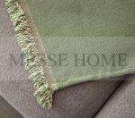 Ριχτάρι Chenille Με Κρόσια C6-5 Πράσινο (4 Διαστάσεις) - Image 5