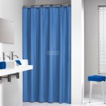 Κουρτίνα Μπάνιου Αδιάβροχη Μπλε 180x180cm
