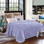 Κουβέρτα Super Soft 3D Μωβ (2 Διαστάσεις)