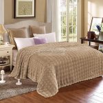 Κουβέρτα Super Soft 3D Μπεζ (2 Διαστάσεις)