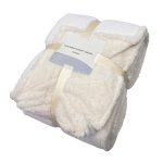 Κουβέρτα Sherpa Υπέρδιπλη (Ιβουάρ)