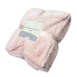 Κουβέρτα Sherpa Υπέρδιπλη (Ροζ)