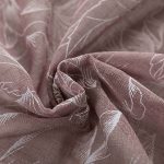 Κουρτίνα Λινή με Τρέσα Σάπιο Μήλο 6041 (2 Διαστάσεις)