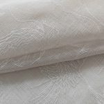 Κουρτίνα Λινή με Κρίκο Εκρού 6041 (2 Διαστάσεις)