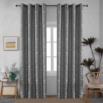 Κουρτίνα Σκίασης με Κρίκο Γκρι Σκούρο 6043 (140x270cm)