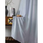 Κουρτίνα Βελούδινη με Κρίκο 6341 Γκρι Σκούρο (2 Διαστάσεις)