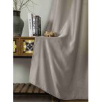 Κουρτίνα Βελούδινη με Κρίκο 6341 Καφέ (2 Διαστάσεις)