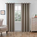 Κουρτίνα Σκίασης με Κρίκο 6051 Καφέ (140x260cm)