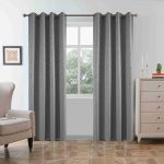 Κουρτίνα Σκίασης με Κρίκο 6051 Γκρι (140x260cm)