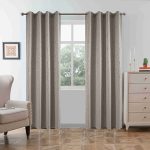 Κουρτίνα Σκίασης με Κρίκο 6051 Μπεζ (140x260cm)