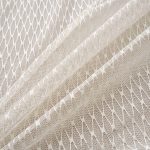 Κουρτίνα Δίχτυ με Τρέσα 6049 Εκρού (2 Διαστάσεις)